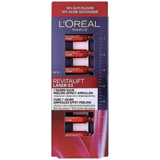 L’Oréal Paris Revitalift Laser X3 Peeling Effect Ampullen alleen verpakking