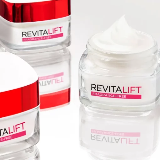 L'Oréal Paris Revitalift vochtinbrengende crème zonder parfum, 50ml sfeer