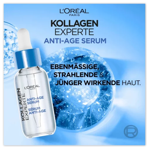 L'Oréal Paris Serum Anti Age Collageen Expert, 30 ml Kollagen Experte