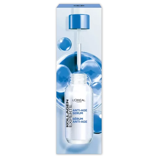 L'Oréal Paris Serum Anti Age Collageen Expert, 30 ml verpakking achterzijde