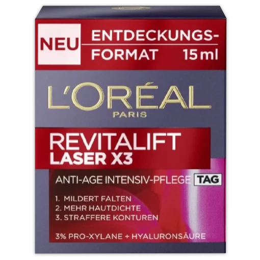 L'Oréal Revitalift Laser X3 Anti-Age Intensiv-Pflege Tag 15ml