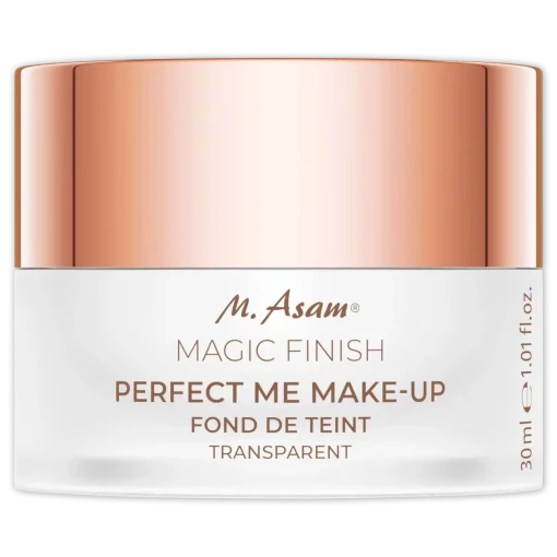 M. Asam Foundation Perfect Me Make-Up Transparant, 30 ml potje voorzijde