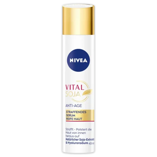 Nivea VITAL SOJA Anti-Age Serum, 40ml flacon voorzijde