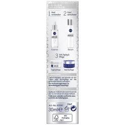 NIVEA Cellular Filler Hyaluronic Serum Essence, 30ml verpakking linkerzijde