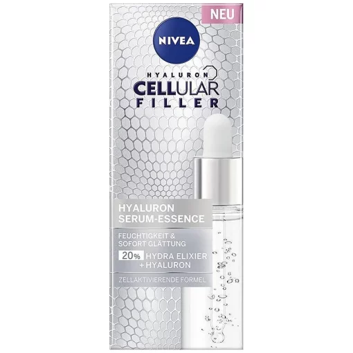 NIVEA Cellular Filler Hyaluronic Serum Essence, 30ml verpakking voorzijde