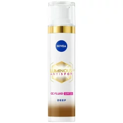 NIVEA Cellular LUMINOUS630 CC Fluid Cream met SPF 30 Dark - Anti-Pigmentvlekken Crème - Gekleurde Dagcrème - Gezichtscreme - 40ml flacon