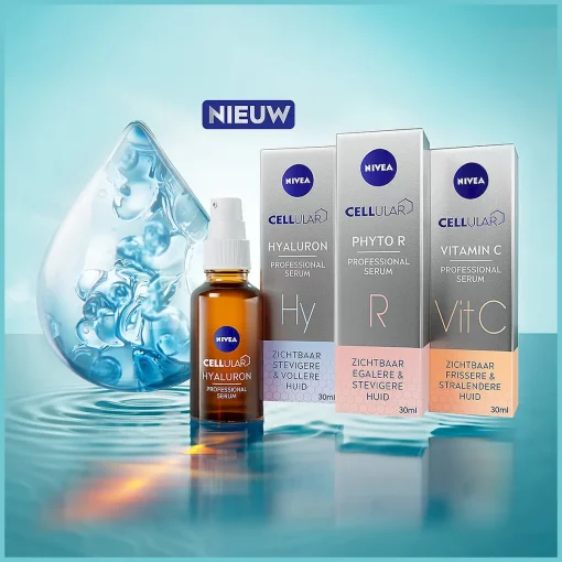 Nivea Cellular Serum Gezicht met Hylaronzuur Gezichtsserum 30ml typen