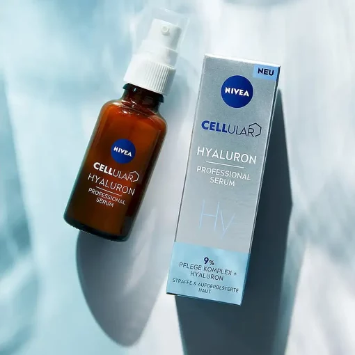 Nivea Cellular Serum Gezicht met Hylaronzuur Gezichtsserum 30ml verpakkinge en flacon sfeer foto