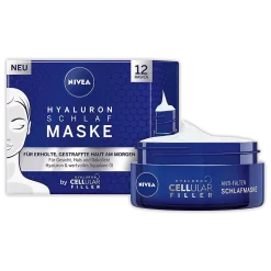Nivea Hyaluron Cellulair Slaapmasker, 50 ml