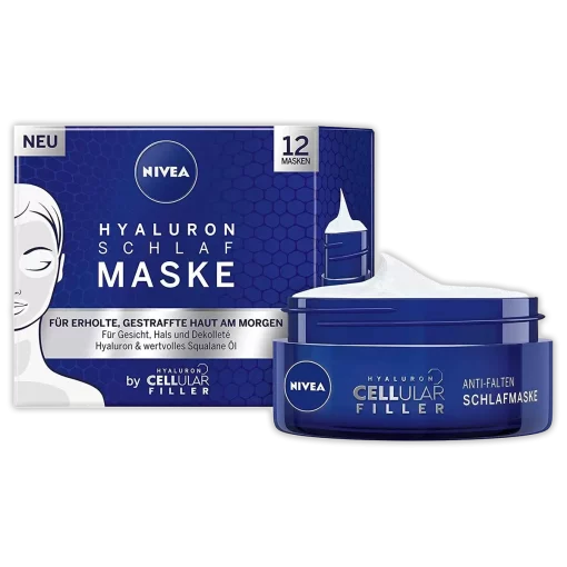 Nivea Hyaluron Cellulair Slaapmasker, 50 ml