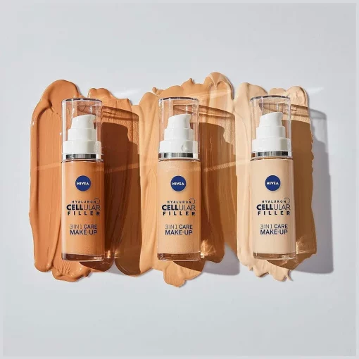 Nivea Hyaluron Cellular Filler 3in1 01 Licht 30ml de kleuren