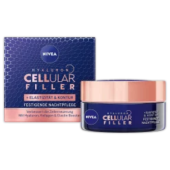 Nivea Hyaluron Cellular Filler Elasticiteit & Contour Verstevigende Nachtverzorging, 50ml