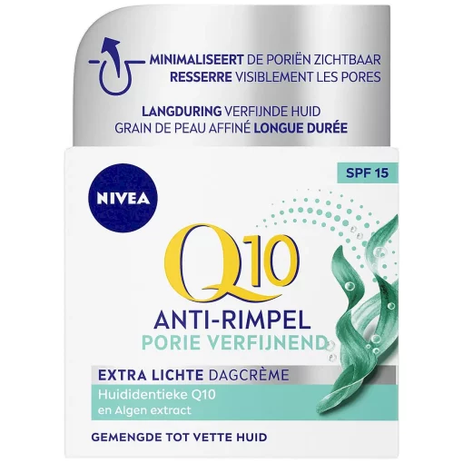 Nivea Q10 POWER Anti-Rimpel Dagcrème voorzijde verpakking