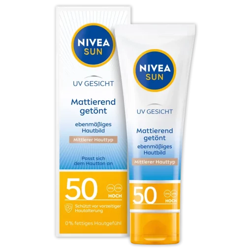 Nivea Sun UV Gezicht BB Cream SPF50, 50 ml