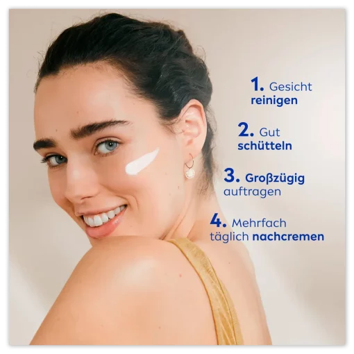 Nivea Sun Zonnecrème Gezicht Gevoelig SPF 50, 50 ml model