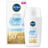 Nivea UV Face Invisible Daily Fluid SPF50+ Fl 40 ml verapkking en flacon