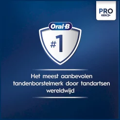 Oral-B Elektrische Tandenborstel Pro Kids Spider-Man de nr1 wereldwijd