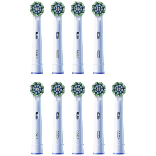 Oral-B Pro CrossAction 9 stuks Wit borstels