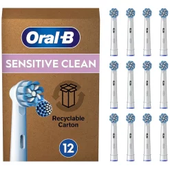 Oral-B Sensitive Clean Pro Opzetborstels 12 stuks