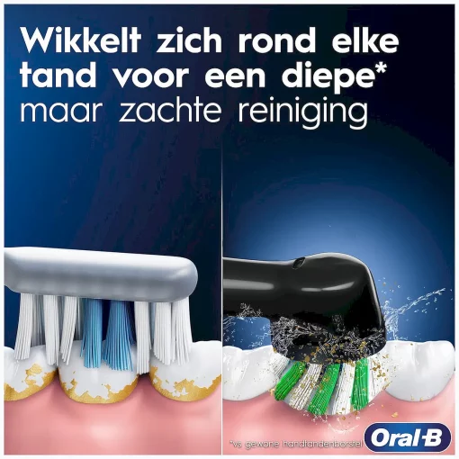 Oral-B Vitality Pro Blauw Elektrische Tandenborstel zachte reiniging