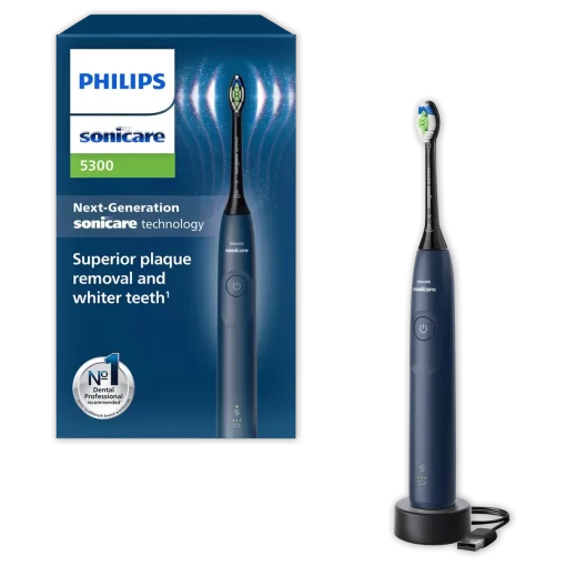 Philips Sonicare 5300 Elektrische Tandenborstel Navy HX7103/01