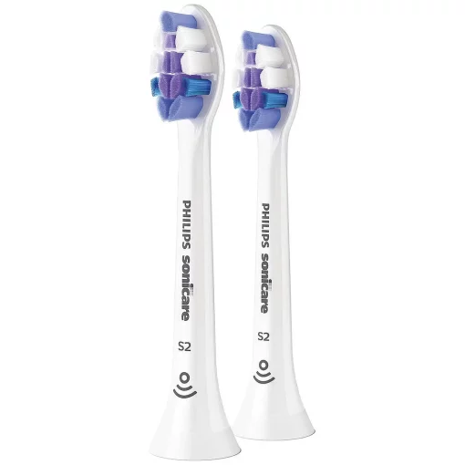 Philips Sonicare Optimal Sensitive - Opzetborstels - Wit - Verpakking van 2 - HX6052/10 borstels