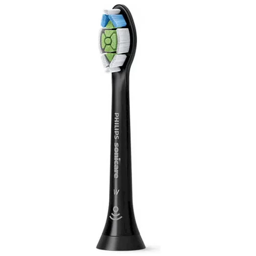 Philips Sonicare W2 Optimal White HX6068/13 - Opzetborstels - 8 stuks borstel schuin voorzijde