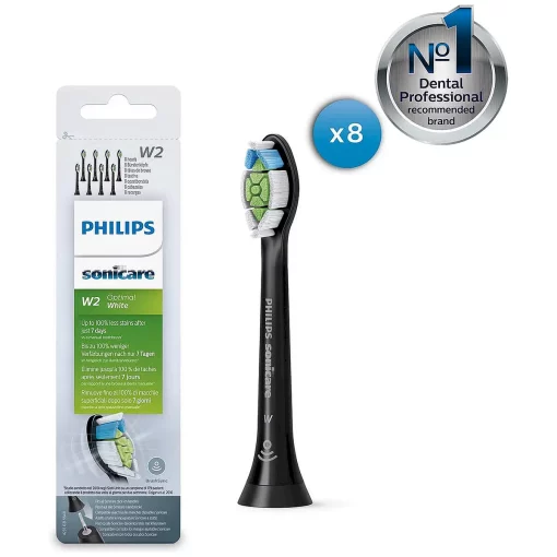 Philips Sonicare W2 Optimal White HX6068/13 - Opzetborstels - 8 stuks nr1 verpakking