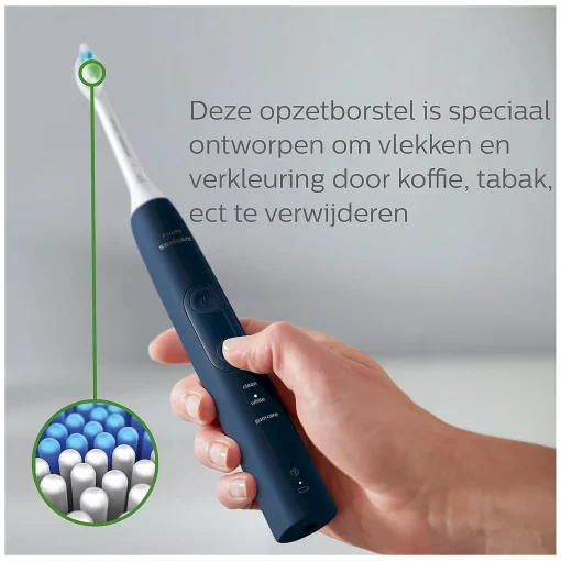 Philips Sonicare W2 Optimal White HX6068/13 - Opzetborstels - 8 stuks speciale vorm