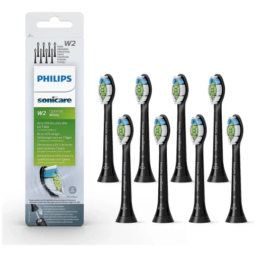 Philips Sonicare W2 Optimal White HX6068/13 - Opzetborstels - 8 stuks