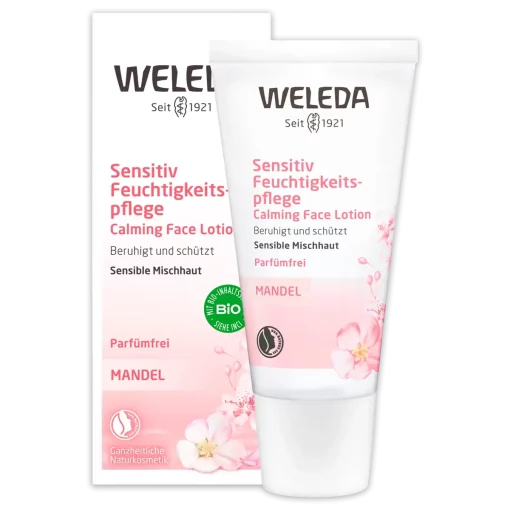 Weleda Verzachtende Gezichtscrème Light Amandel 30ml 100% natuurlijk