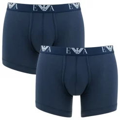 Emporio Armani Trunk Boxershorts Heren 2-pack navy maat L