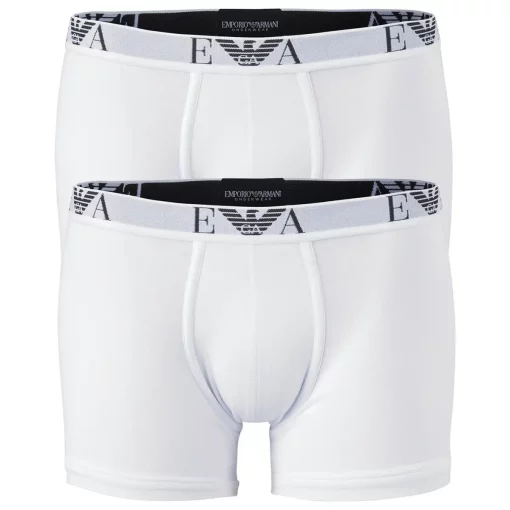 Emporio Armani Trunk Boxershorts Heren 2-pack wit maat L