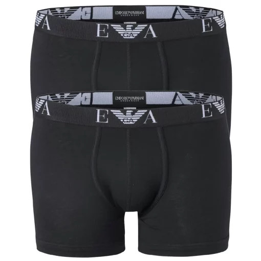 Emporio Armani Trunk Boxershorts Heren 2-pack zwart maat M