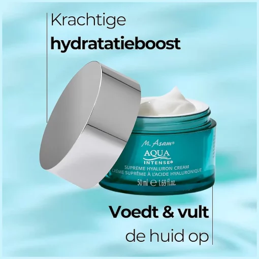 M. Asam Dagcrème Aqua Intense Supreme Hyaluron, 50 ml hydratatieboost