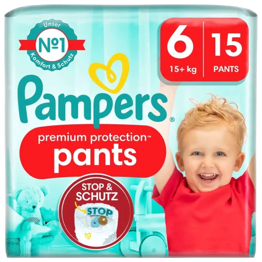 Pampers Baby Pants Premium Protection Maat 6 Extra Large 15+kg 15st