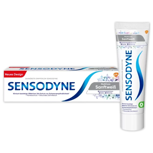 Sensodyne Tandpasta MultiCare zacht wit, 75 ml