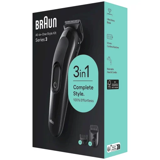 Braun All-In-One Style Kit Series 3 SK2400 2in1 Set voor Baard, Haar en Meer