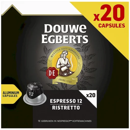 Douwe Egberts Espresso Ristretto verpakking voorzijde