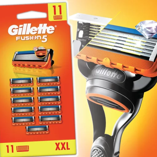 Gillette Fusion 5 Scheermesjes 11-pack - Scherp geprijsd (2,09 p/st!)