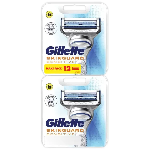 Gillette Skinguard Sensitive Scheermesjes 12-Pack