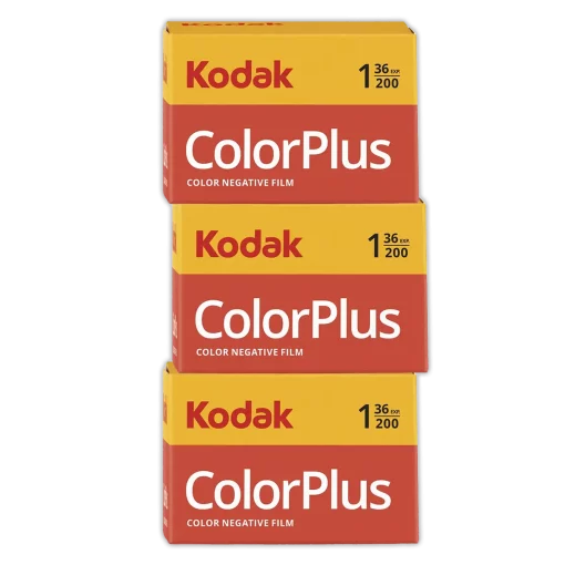 Kodak ColorPlus 200 135-36 3-Pack! - Voor Nieuwkomers in Filmfotografie