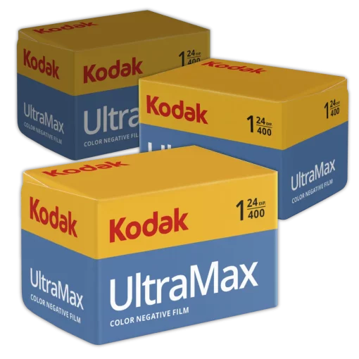 Kodak UltraMax 400 135-24 3-Pack! - Schitterende Kleuren, Fijne Korrel