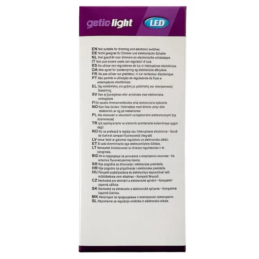 Rechterzijde LED-spots GU10 Warm Wit 6 stuks, Energielabel A+