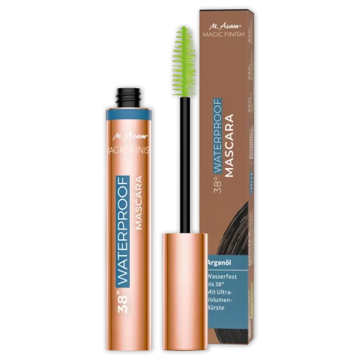 M. Asam Mascara 38° Waterproof Diep Zwart, 12 ml