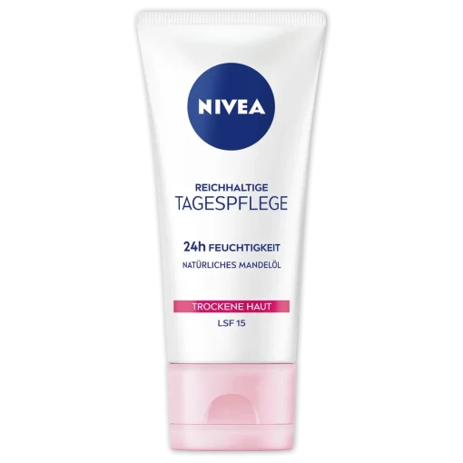 Nivea Gezichtscrème Essentials droge huid SPF 15, 50ml tube