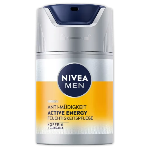 Nivea Men Active Energy Vochtinbrengende Crème 50 ml flacon voorzijde