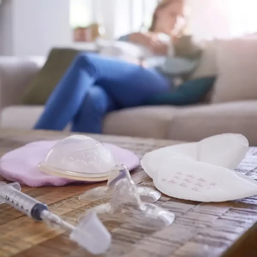 Philips Avent Borstkompressen, 60 stuks maat M close up