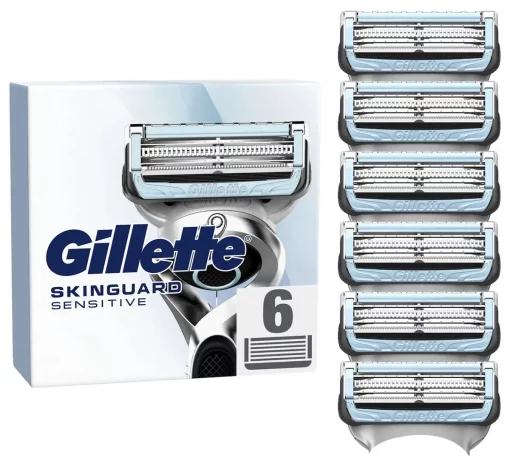 Gillette Skinguard Sensitive Scheermesjes 6 stuks