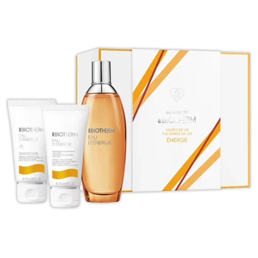 ✨ Biotherm Eau d’Énergie Gift Set – Frisse Citrusgeur & Luxe Verzorging